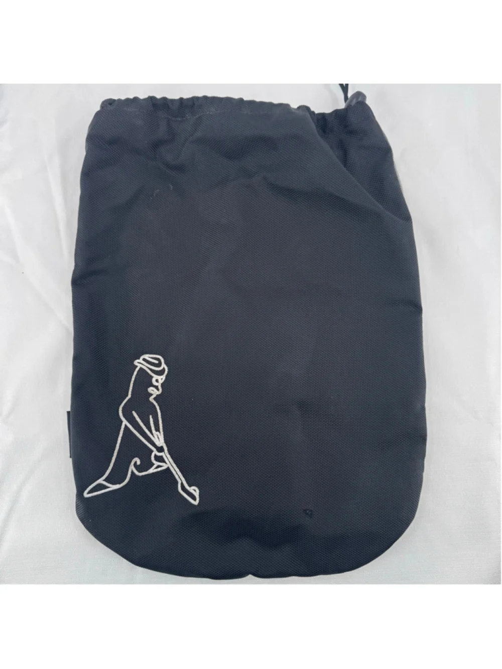 PING Golf Shoe Bag Mesh Drawstring Velvet Lined Resort Travel